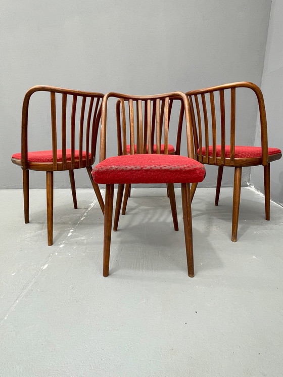 Image 1 of Antonín Šuman – Set of Chairs from the 1960s, Czechoslovakia