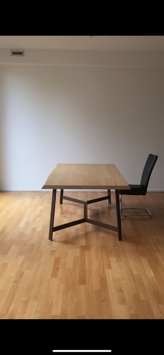 Image 1 of Calligaris Dining Table Status - Oak