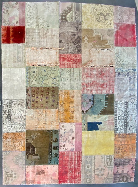 Image 1 of Stepevi patchwork designvloerkleed