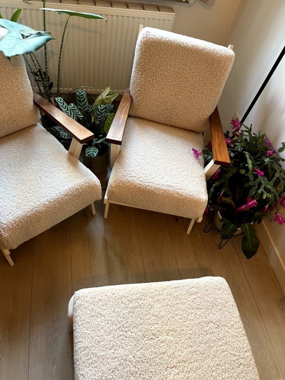 Image 1 of Vintage boucle zetelset