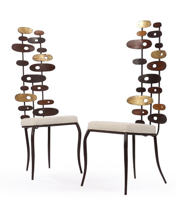 Image 1 of chaises de salle à manger du milieu du siècle