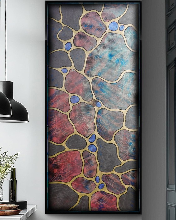 Image 1 of Pearl Abstract A1427 - original painting 210cm