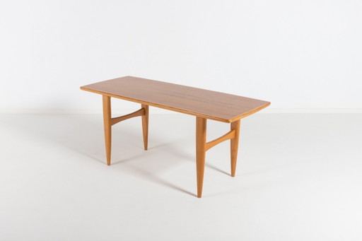 Table basse scandinave moderne en teck, Suède des années 1960