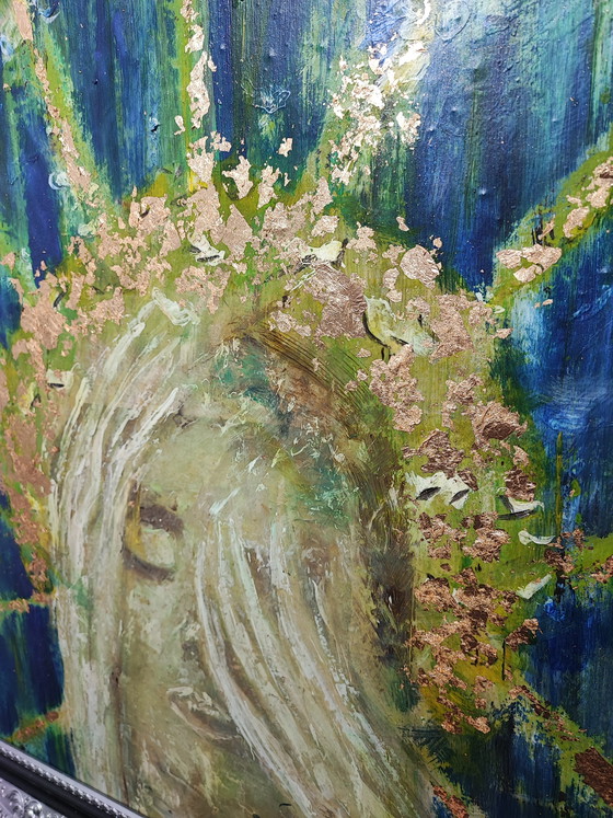 Image 1 of Art painting by Th. G. Kellnberger "Madonna"