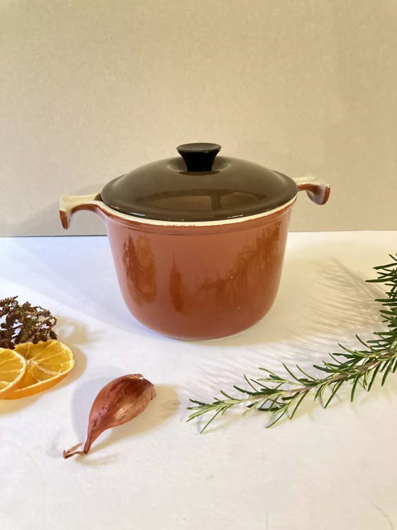 Image 1 of Le Creuzet kleiner gusseiserner Schmortopf