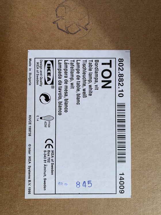 Image 1 of Vintage IKEA Ton lamp - New in packaging (2 pieces)