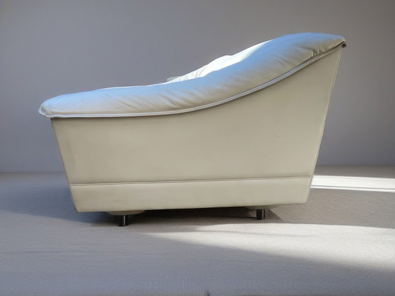 Image 1 of Set di due divani in pelle bovina di Tito Agnoli per Serenade