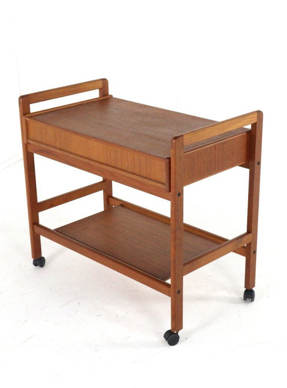 Image 1 of Danish trolley with two drawers 'Favrholt' vintage