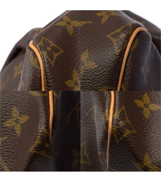 Image 1 of Sac LOUIS VUITTON Keepall en Toile Marron - 103439 Prix soldé