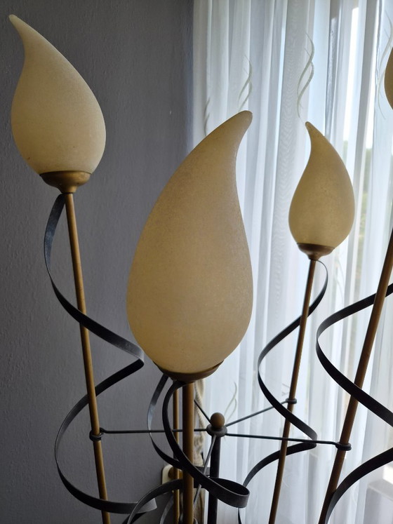 Vintage Lamp – Tarallo, Vloerlampen, Glass, Metal (photo 3 of 5)