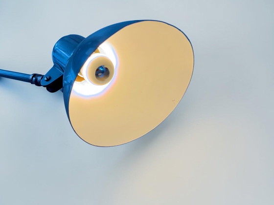 1950er Industrielle SIS-Licht Gelenkarm-Arbeitsleuchte - Ausgezeichneter Zustand (photo 4 of 16)