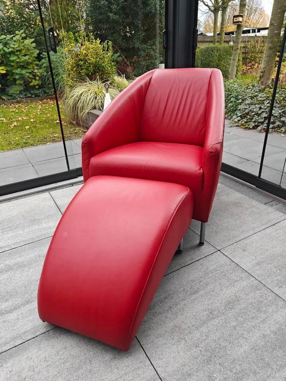 Image 1 of Fauteuil Met Hocker Bert Plantagie