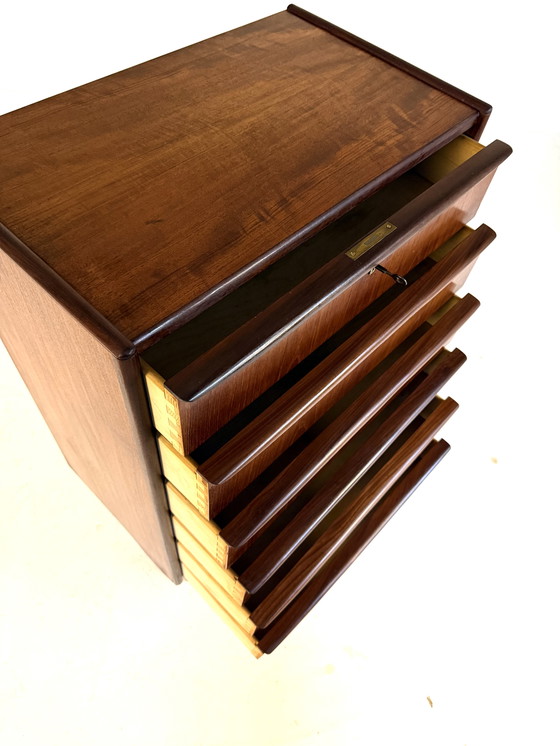 Image 1 of Vintage XL Danish chest of drawers '60