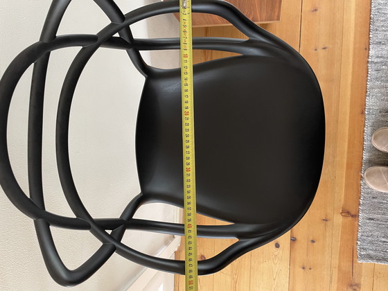 Image 1 of Kartell Masters barkruk (zwart)