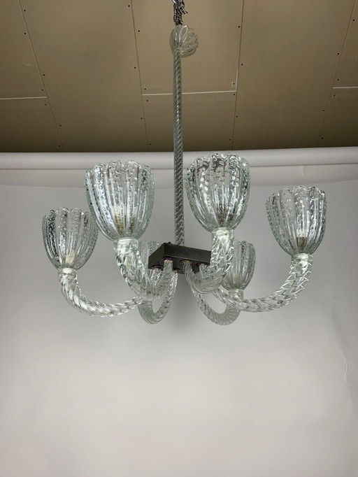 Seguso vetri d’arte chandelier 1950’s