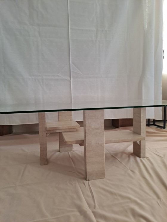 Image 1 of Willy Ballez seventies travertine