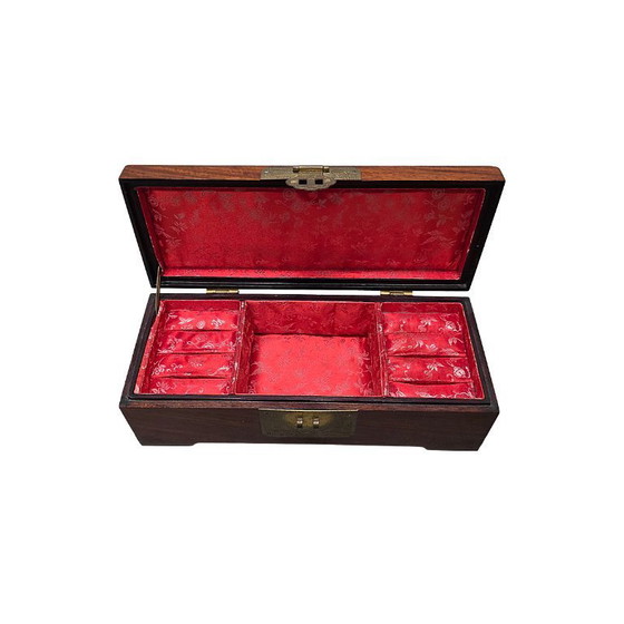 Image 1 of Portagioie cinese in legno vintage, anni '70/'80