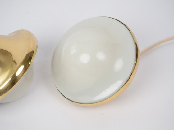 Image 1 of Pair of Danish Vintage Bubi Lamps by Henning Koppel, Louis Poulsen, 1972