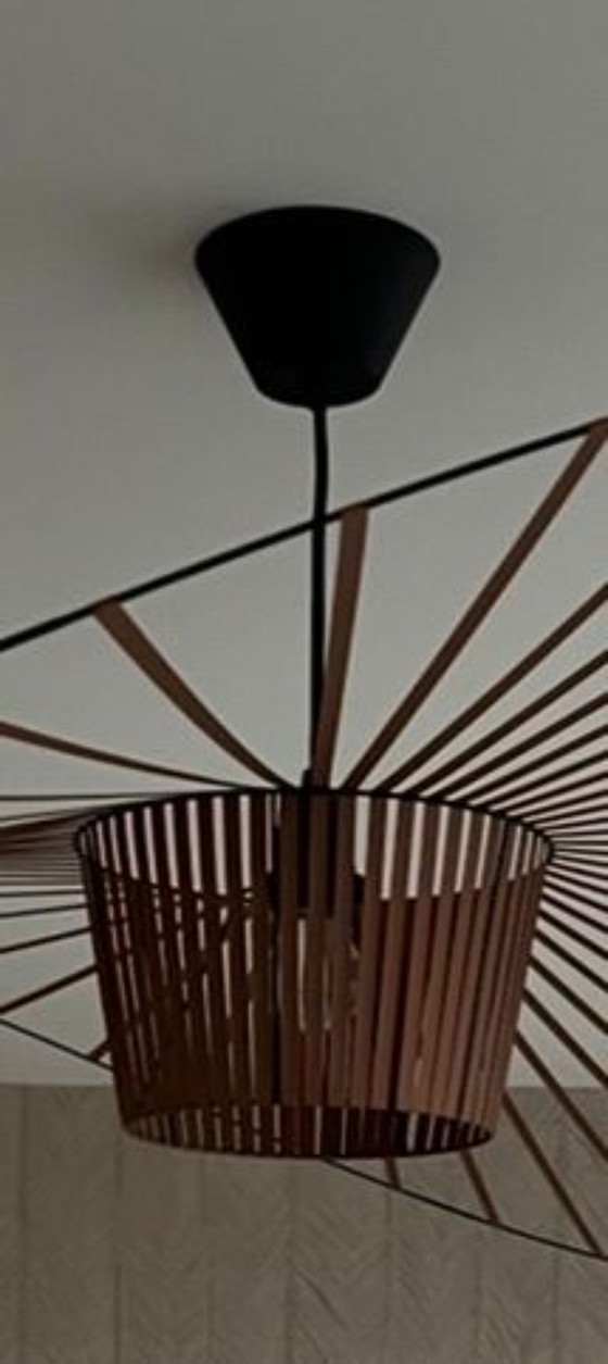 Image 1 of Petit Friture Vertigo Hanging Lamp, 140 cm Diameter, Bronze