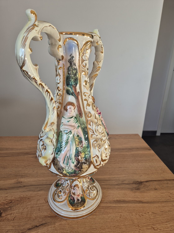 Image 1 of Vaso Capodimonte 