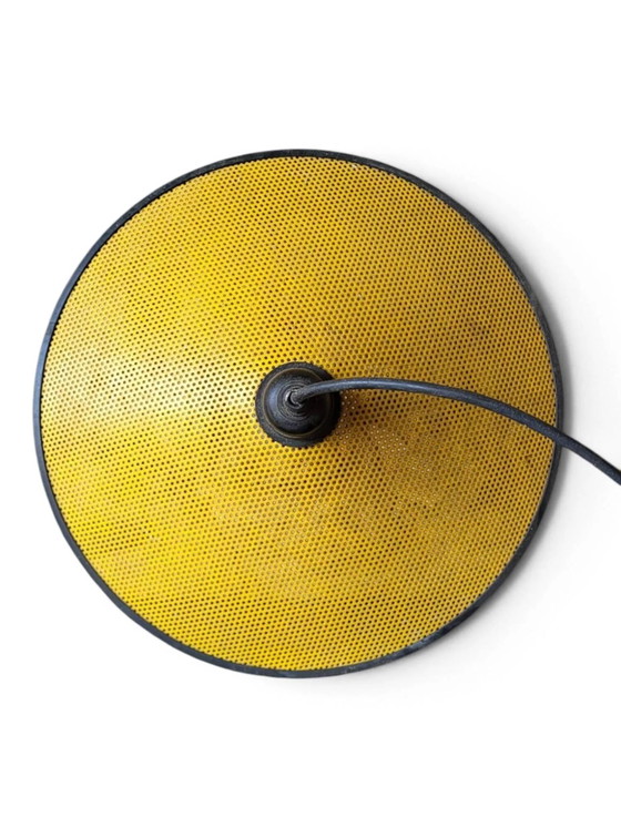 Lampada a sospensione in metallo perforato, anni '80 – Lampade a sospensione (photo 4 of 7)