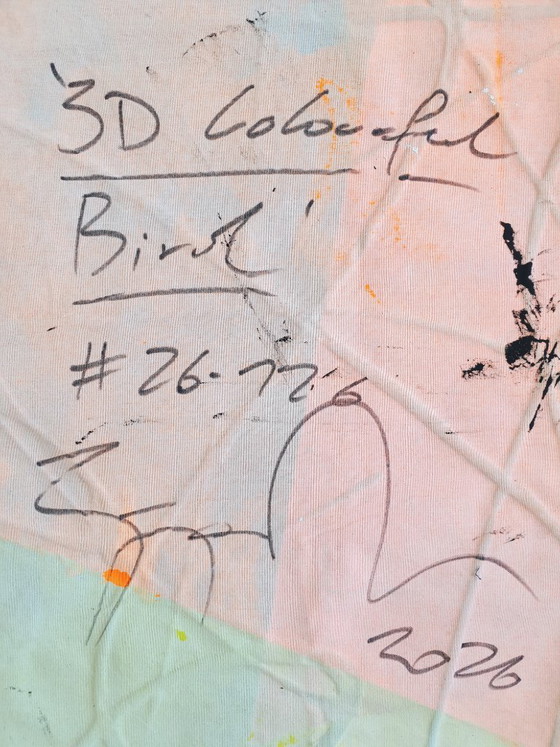 Image 1 of Jürgen Angeler - 3D Colourful Bird