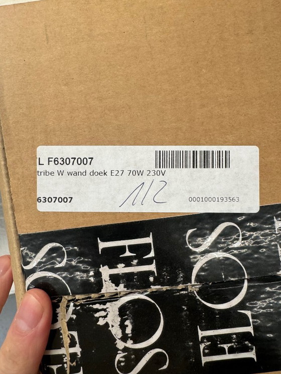 Image 1 of 3x Flos Ktribe stoffen wandlamp