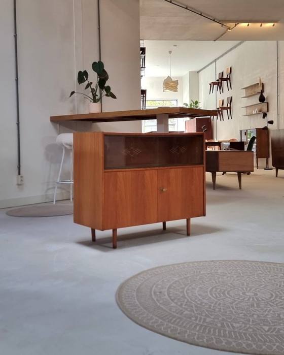 Image 1 of Mid-century display cabinet