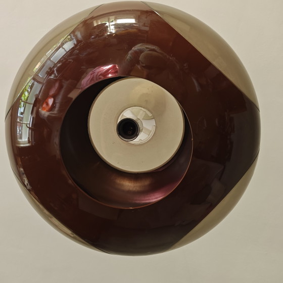 Image 1 of Vintage brown UFO / Space Age - Luigi Colani - Massive '70