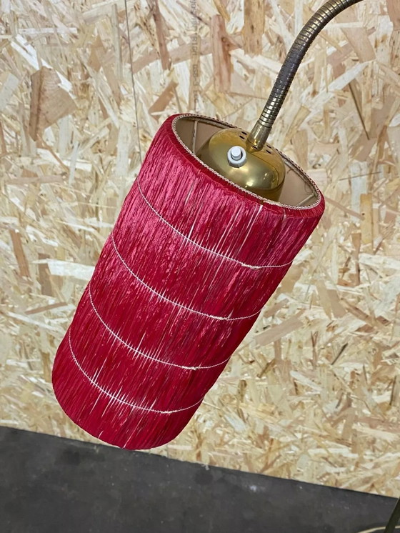 Image 1 of Lámpara de pie de los años 50 y 60, lámpara de bolso, diseño de vidrio de mediados de siglo, años 50