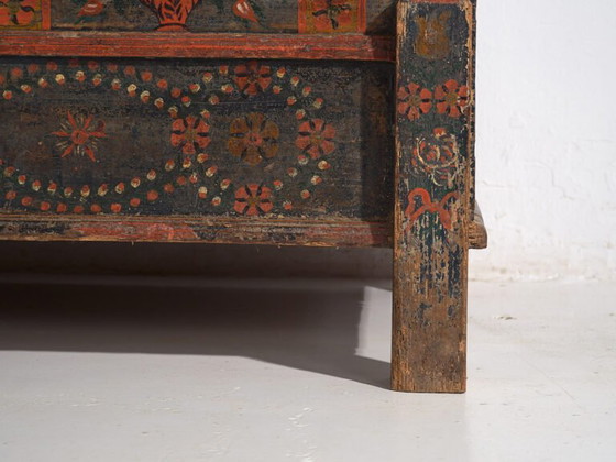 Antique painted chest (c.1870) #28 – Chest of drawers (photo 25 of 40)