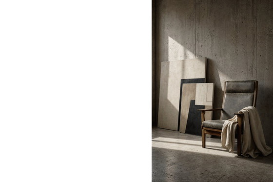 Image 1 of Vintage Mid-Century Danish Modern Model GE-181-A Armchair by Hans J. Wegner for Getama, 1950s
