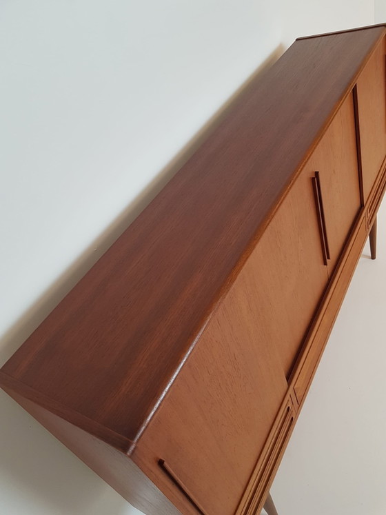 Vintage Wandkast Johannes Andersen Deens Teak Highboard – Wood (photo 5 of 15)