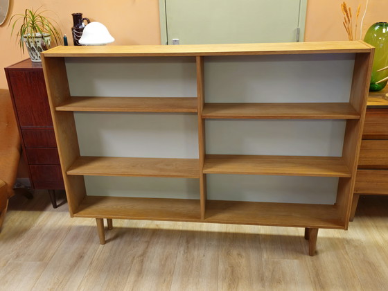 Image 1 of Vintage Open Highboard Bookcase Tall Cabinet Small Cabinet