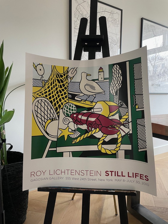 Image 1 of Roy Lichtenstein (1923-1997), Cape Cod Stilleven II, 1973, Copyright Estate of Roy Lichtenstein, Gedrukt in de VS