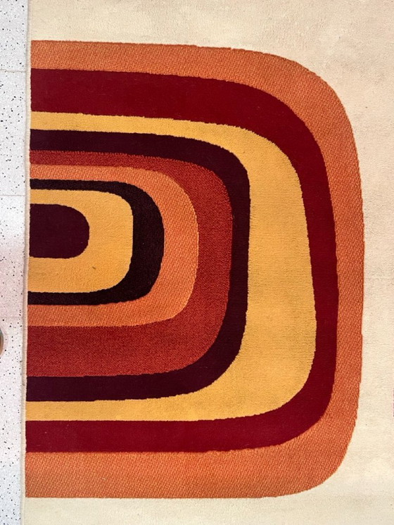 Image 1 of Tappeto vintage anni Settanta "Space Age"