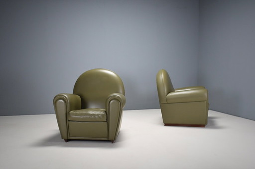 2x Poltrona Frau Vanity Fair Fauteuils 