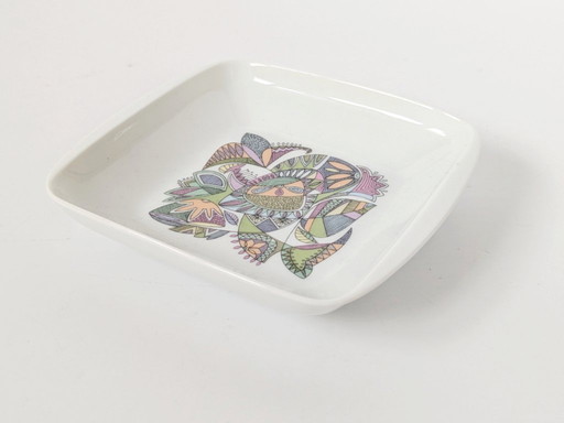 Rosenthal Studio Line Bowl by Cuno Fischer, Baumann Design, 1960s Modernist Porcelain