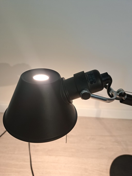Verlichtingsicoon Artemide Tolomeo Micro Zwart