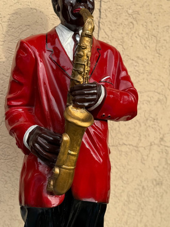 Grande figurine de jazz américaine, années 1960 – Sculptures (photo 7 of 9)