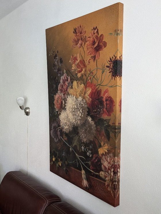Image 1 of Large print of a painting on canvas 75*115 cm