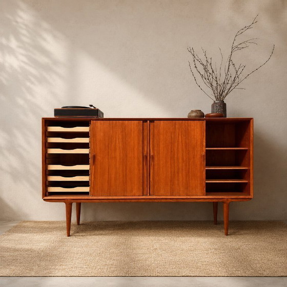 Image 1 of Omann Jun Highboard Dänisches Mid-Century
