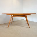 Vintage uitschuifbare eiken tafel, František Jirák