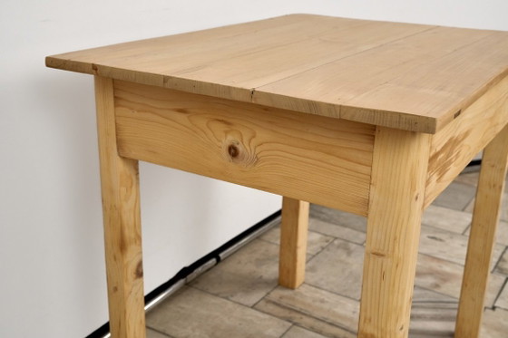 Vintage Wooden Table, 1940s, Czechoslovakia – Dining tables (photo 9 of 14)