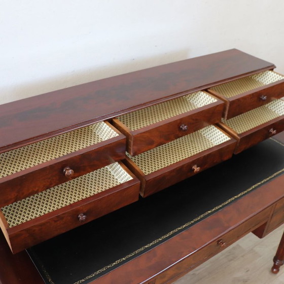 Antiek bureau van mahonie, Italië 19e eeuw – Wood (photo 8 of 17)