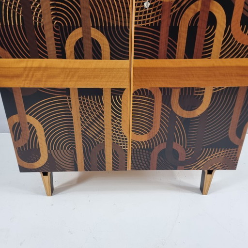 Armoire vintage en hêtre, 1970