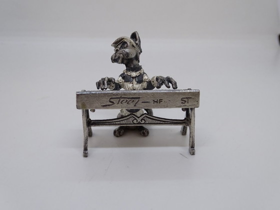 Image 1 of “Gatos músicos / Banda de gatos músicos”, Aryentis, acero, 80’s - España