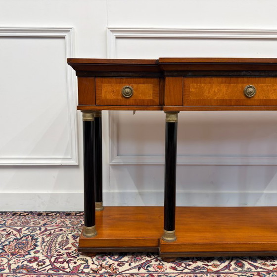 Klassischer italienischer Selva Sidetable – Konsolen, Holz, Messing (photo 8 of 16)