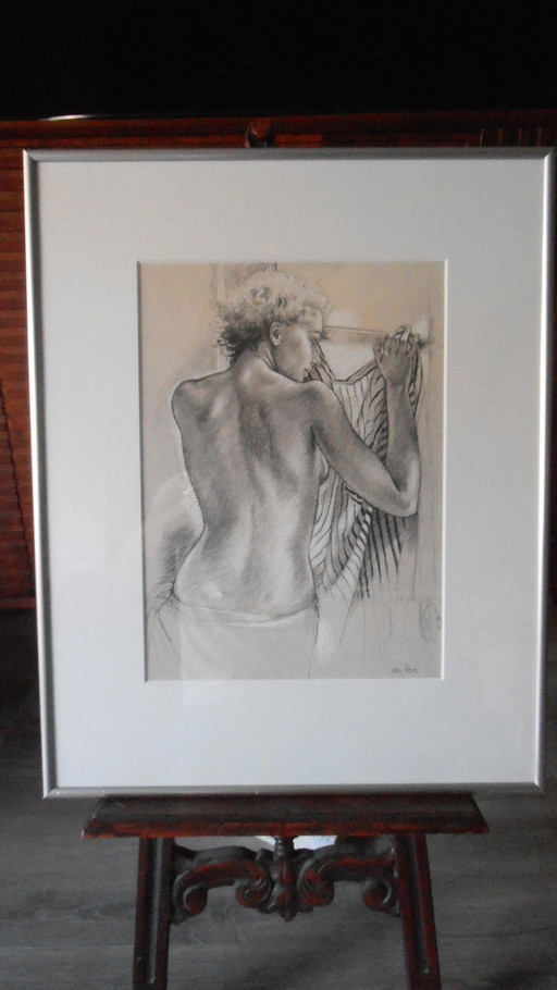 Francine Van Hove, drawing/signed yes: R.o.