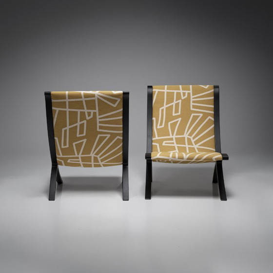 Image 1 of AX fauteuil van Peter Hvidt en Orla Mølgaard Nielsen voor Fritz Hansen, set van 2